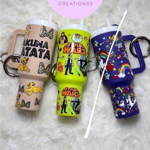 Mini Tumbler Keychains